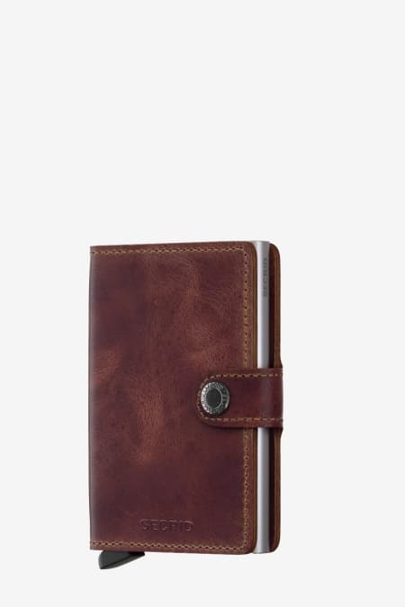 SECRID MINIWALLET VINTAGE BROWN
