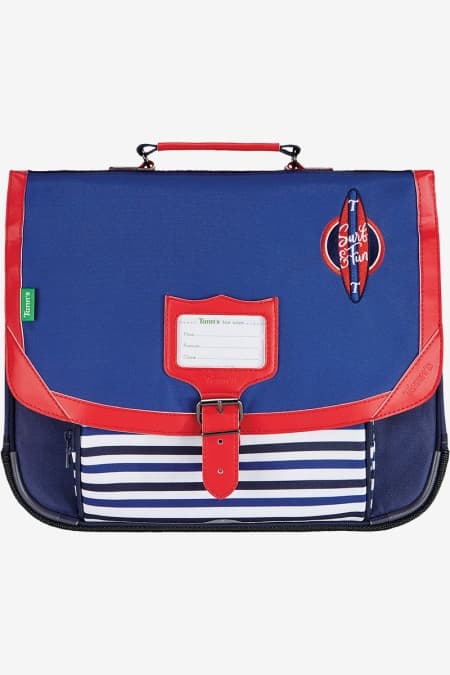 Tann's Cartable Marinière Hugo 38cm