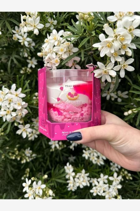 Peau d'âne Bougie Gourmande Tartelette Framboise