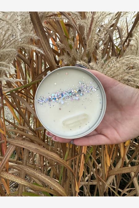 Bougie Crystal Musc Blanc ALU