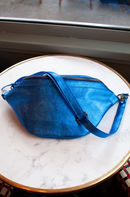 La Troïka Banane Lina métallisé