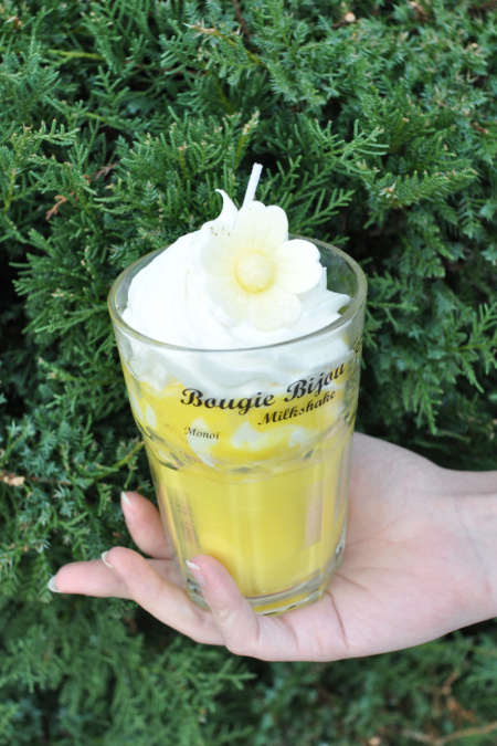 Peau d'âne bougie milkshake