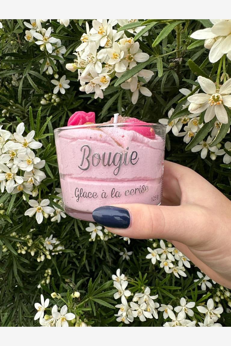Bougie Glace à la cerise — vue 1