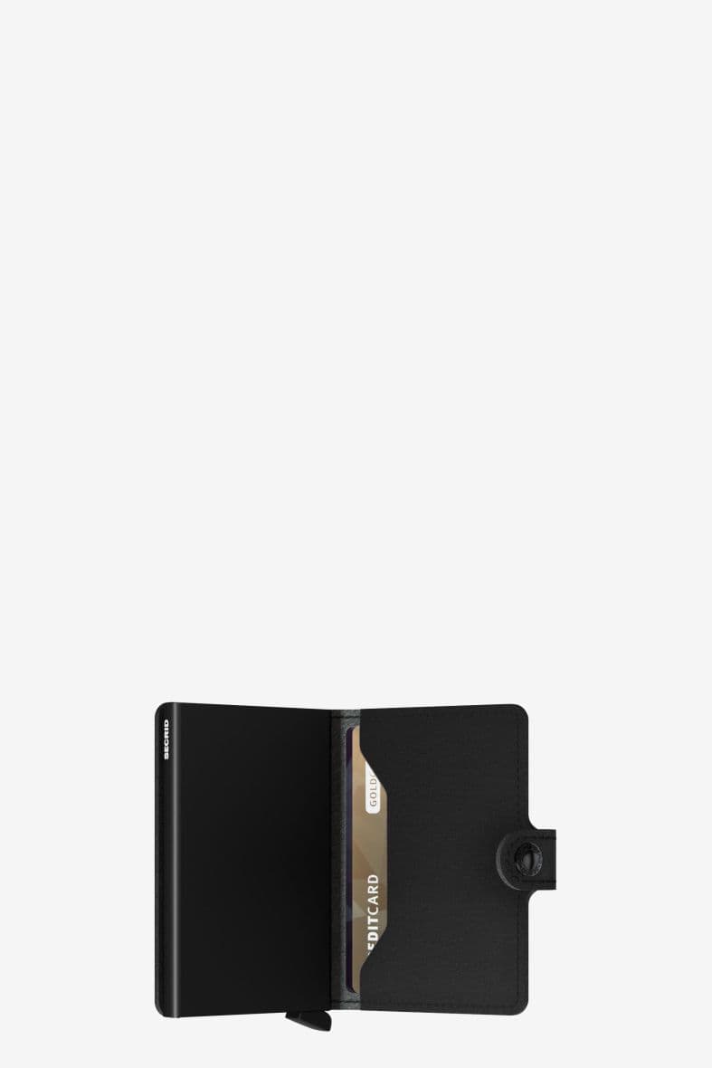 SECRID MINIWALLET YARD BLACK — vue 4