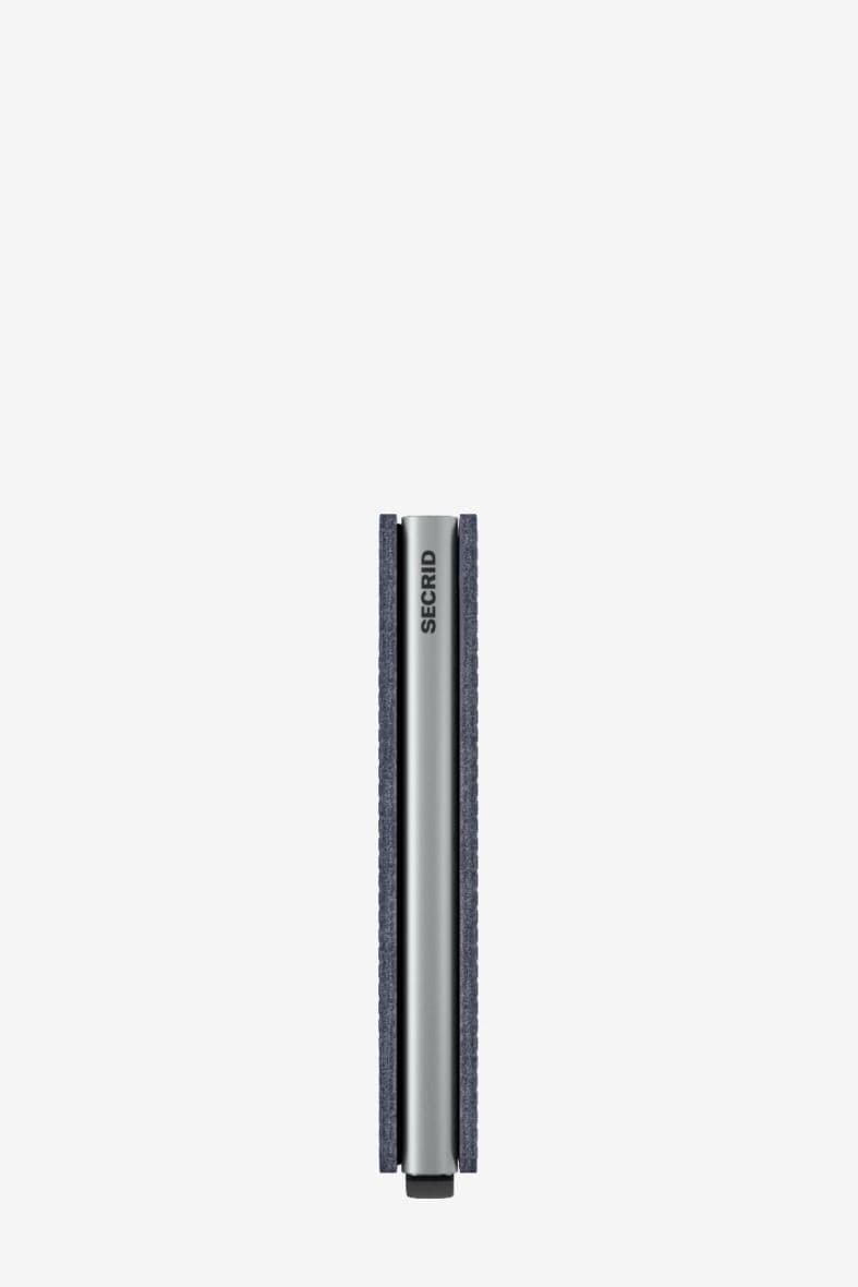 SECRID SLIMWALLET VEG NAVY SILVER — vue 4