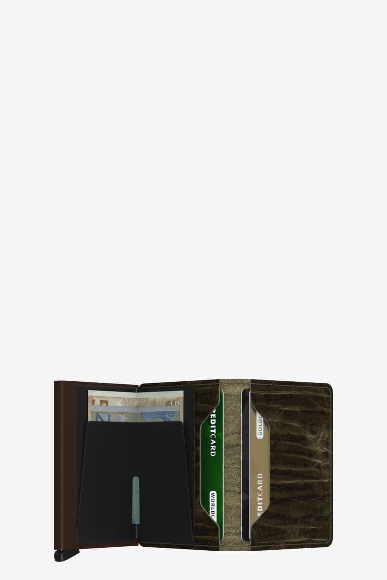 SECRID SLIMWALLET DUTCH MARTIN OLIVE — vue 4