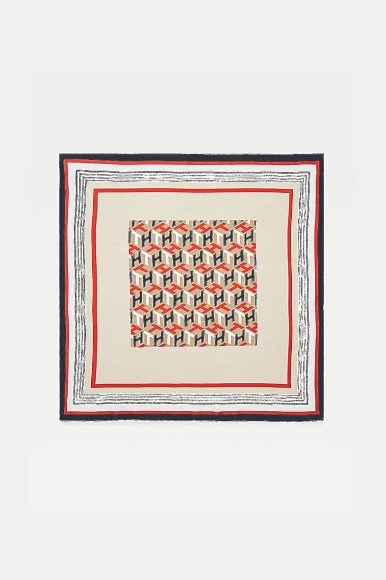 Tommy Hilfiger carré de soie — vue 3