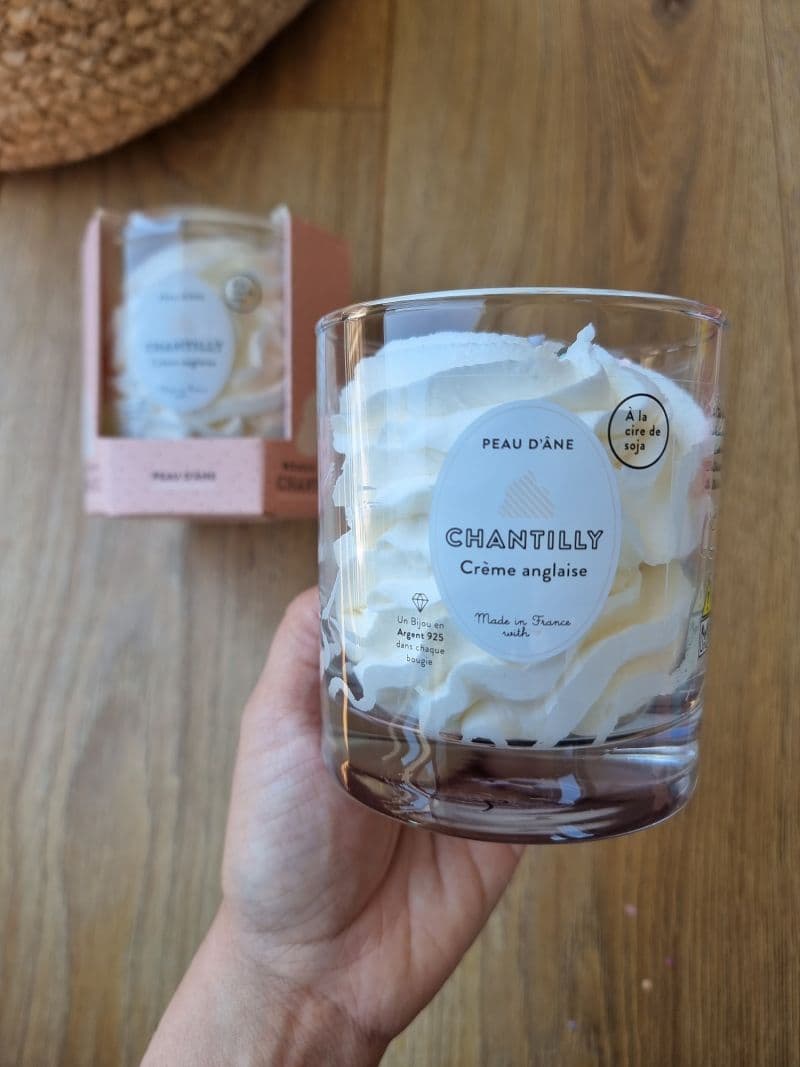 Peau d'âne Bougie bijou crème anglaise — vue 1