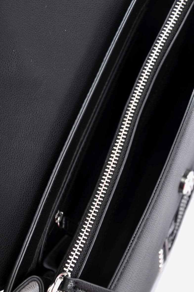 Liu Jo M Crossbody Noir Nubuck — vue 6