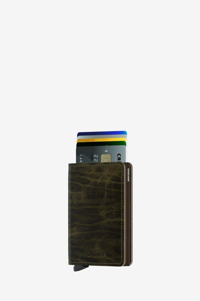 SECRID SLIMWALLET DUTCH MARTIN OLIVE — vue 2