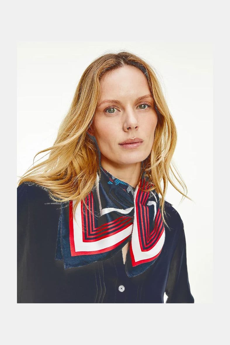 Tommy Hilfiger carré de soie — vue 1