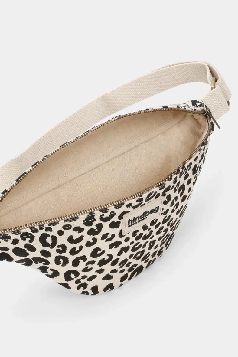 Hindbag Olivia Léopard Ecru — vue 2