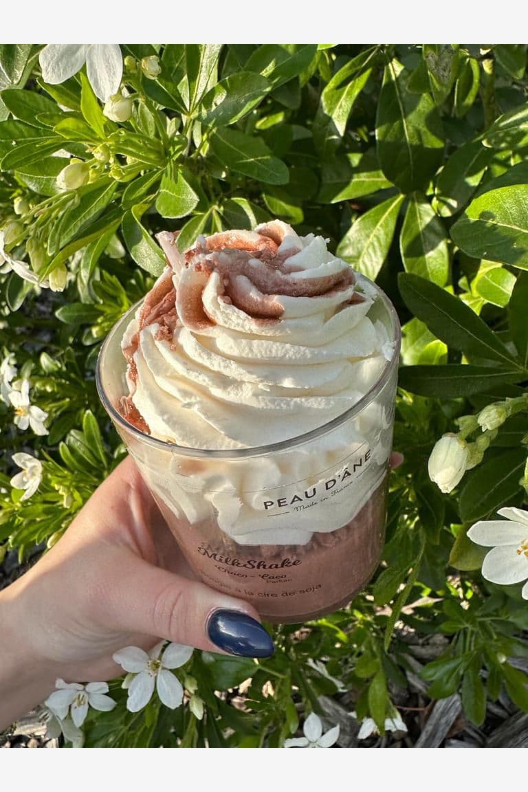 Peau d'âne - Bougie Milkshake Chocolat Coco — vue 2