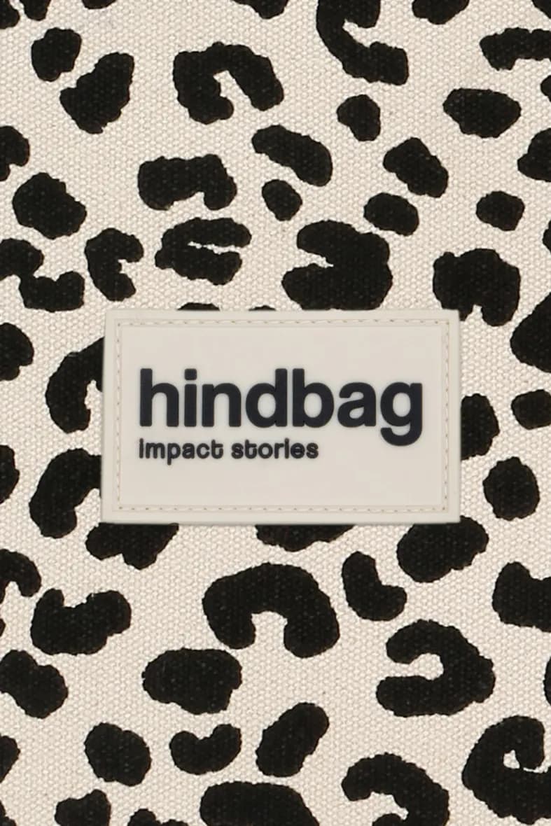 Hindbag Olivia Léopard Ecru — vue 4
