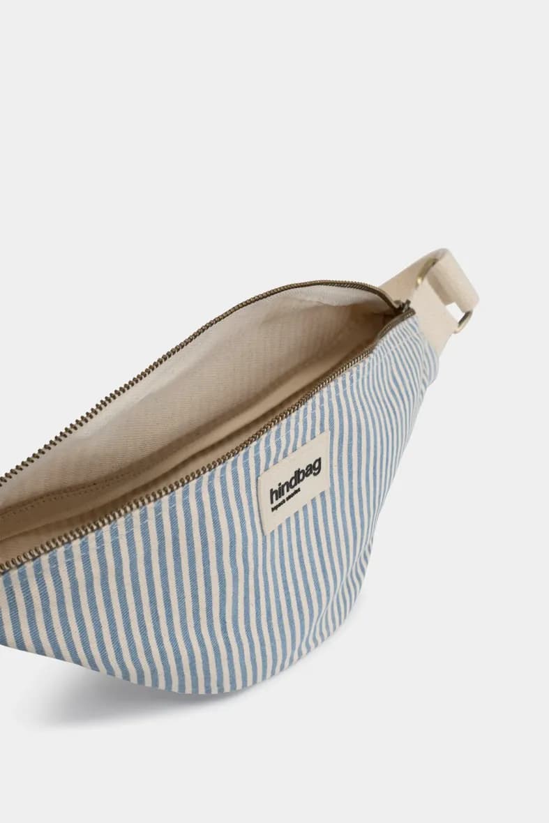 Hindbag Olivia rayures fines vertes — vue 6