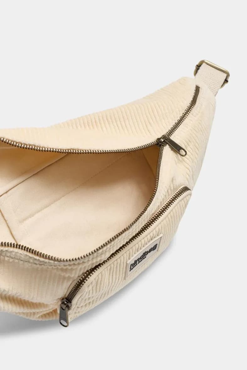 Hindbag Sofia Velours beige — vue 4