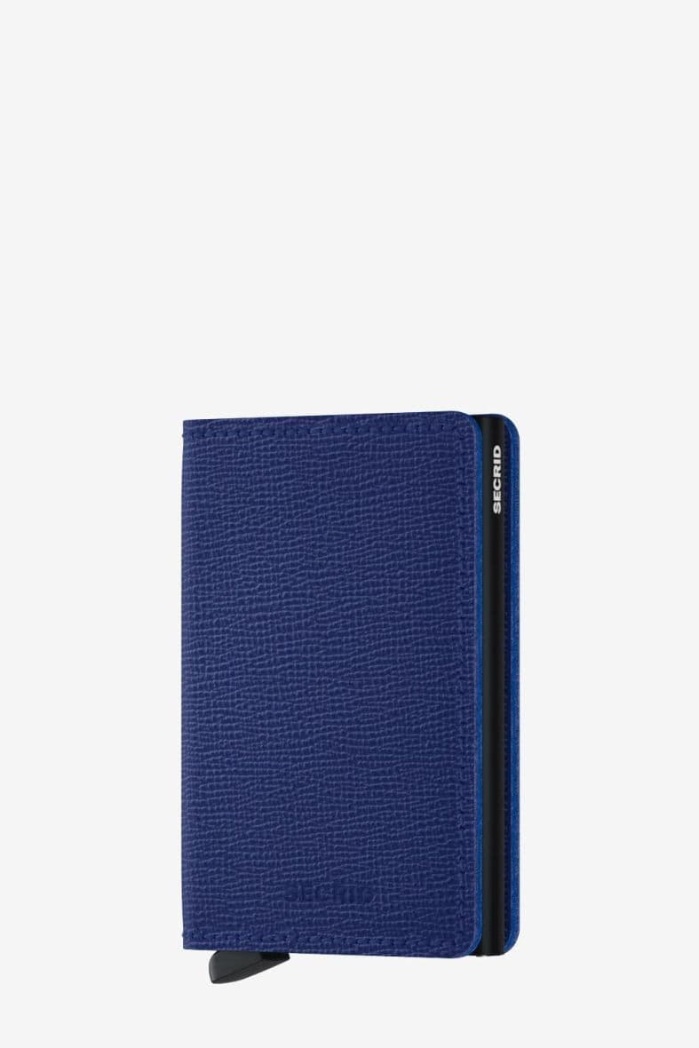 SECRID SLIMWALLET CRISPLE BLUE — vue 1
