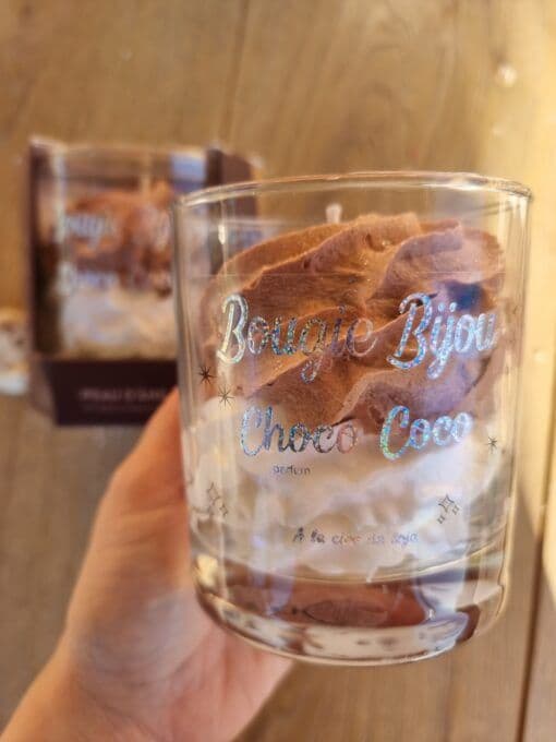 Peau d'âne Bougie bijou choco coco — vue 1