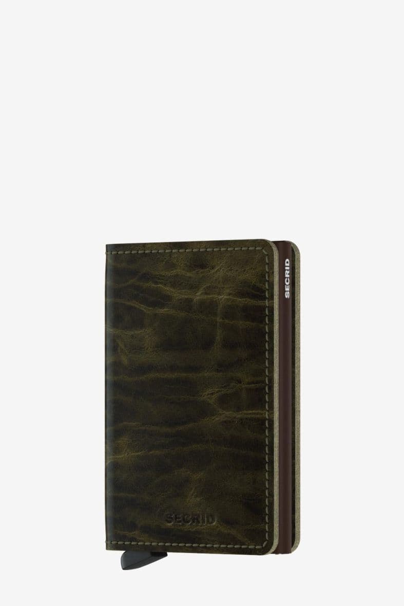 SECRID SLIMWALLET DUTCH MARTIN OLIVE — vue 1