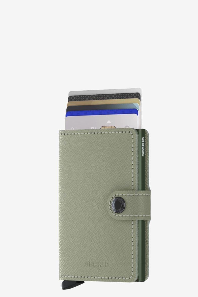 SECRID Miniwallet Crisple Pistachio — vue 2
