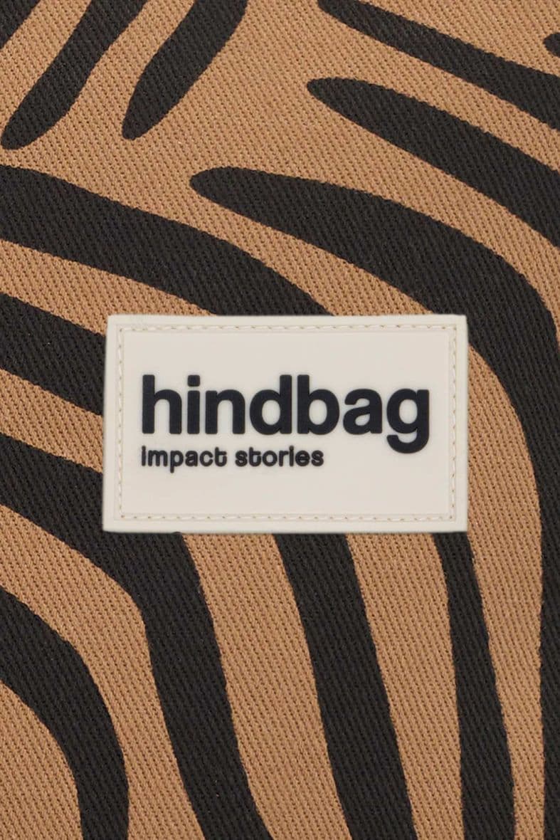 Hindbag Olivia Zèbre cannelle — vue 5