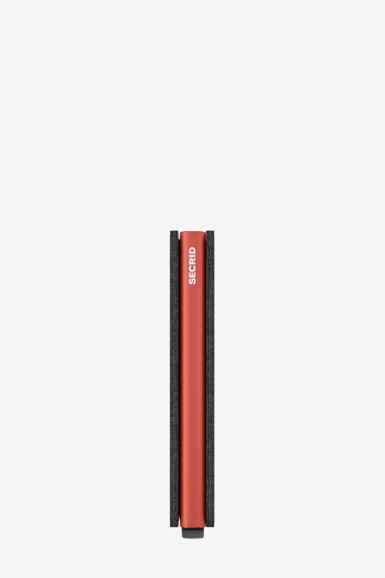 SECRID Slimwallet Matte Nightblue & Orange — vue 5