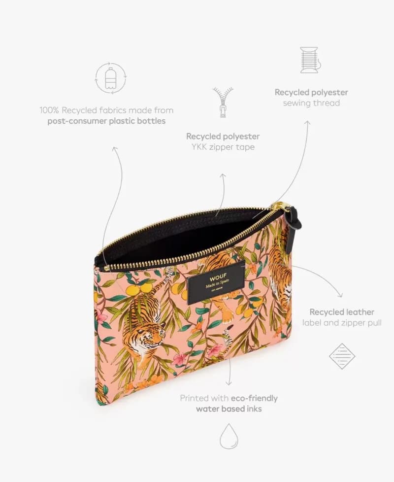 Wouf Bengala Large Pouch — vue 2