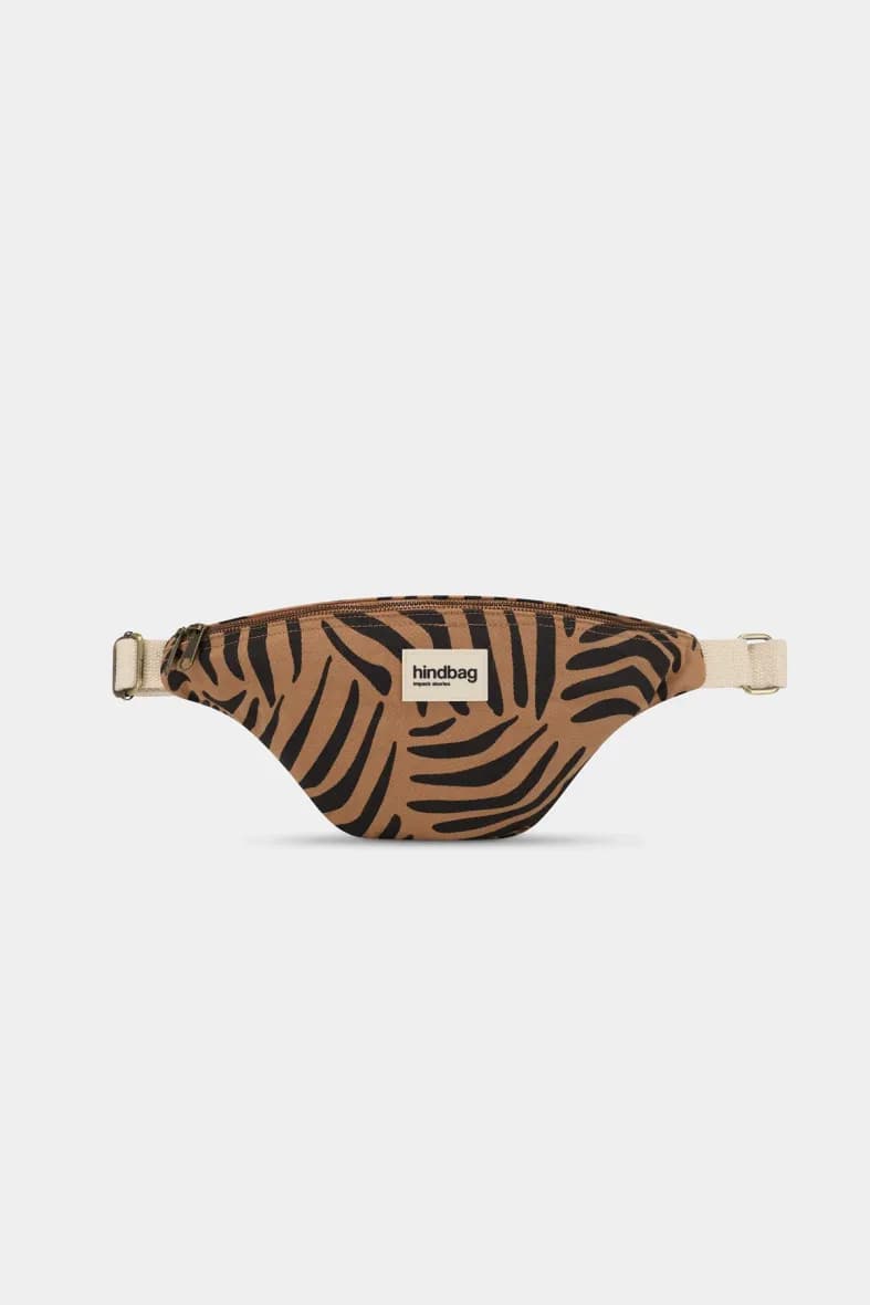 Hindbag Olivia Zèbre cannelle — vue 3