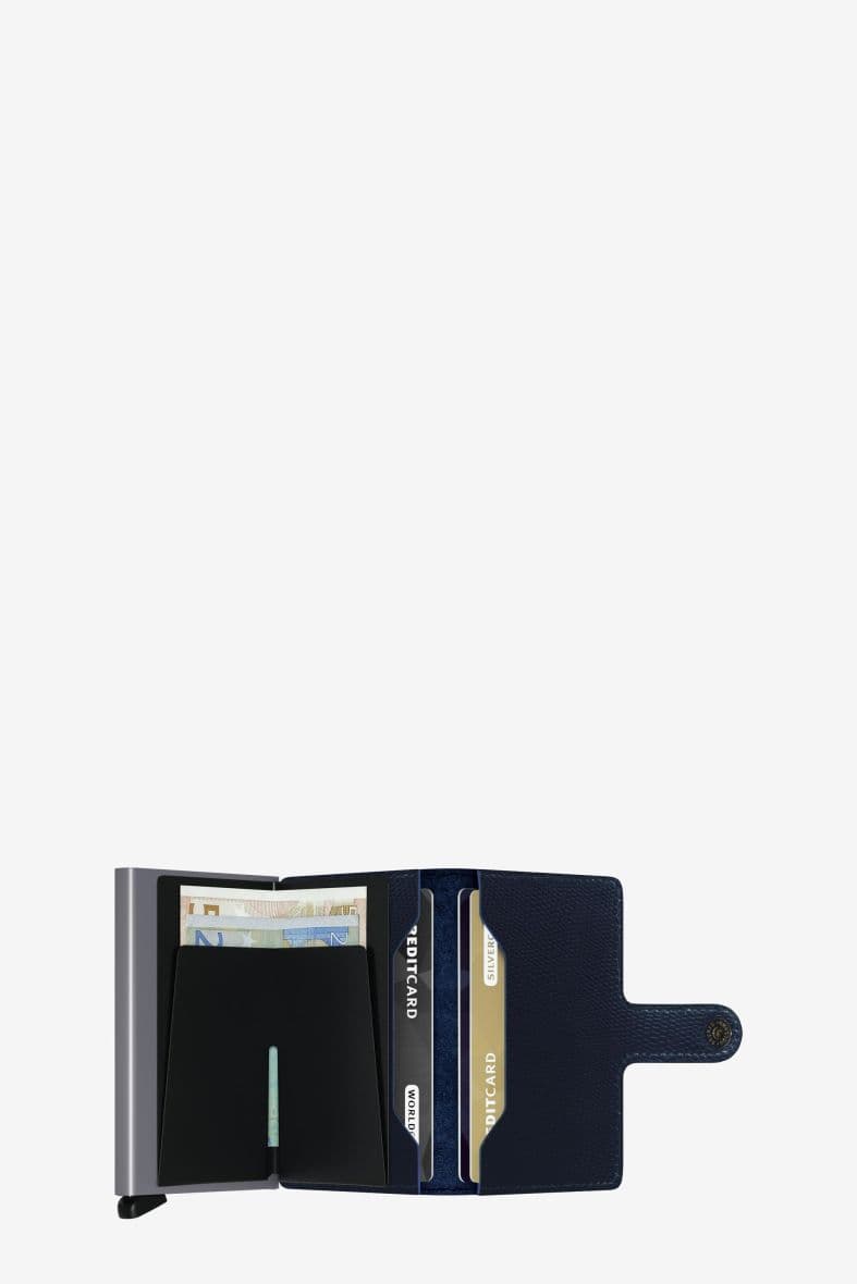 SECRID MINIWALLET RANGO BLUE TITANIUM — vue 2