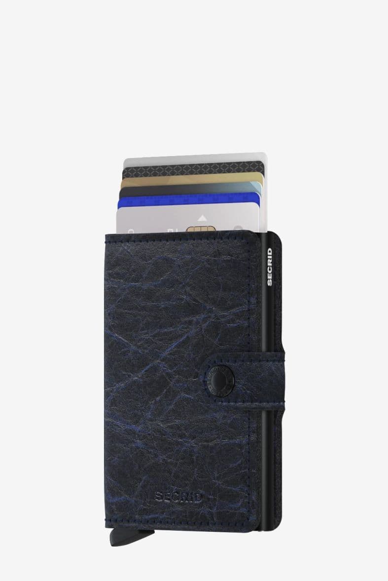 SECRID Miniwallet Crunch Blue — vue 5