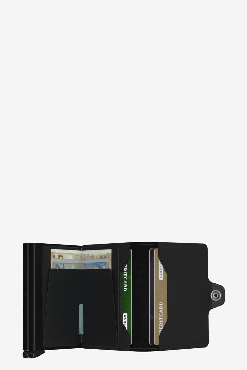 SECRID TWINWALLET MATTE BLACK — vue 5