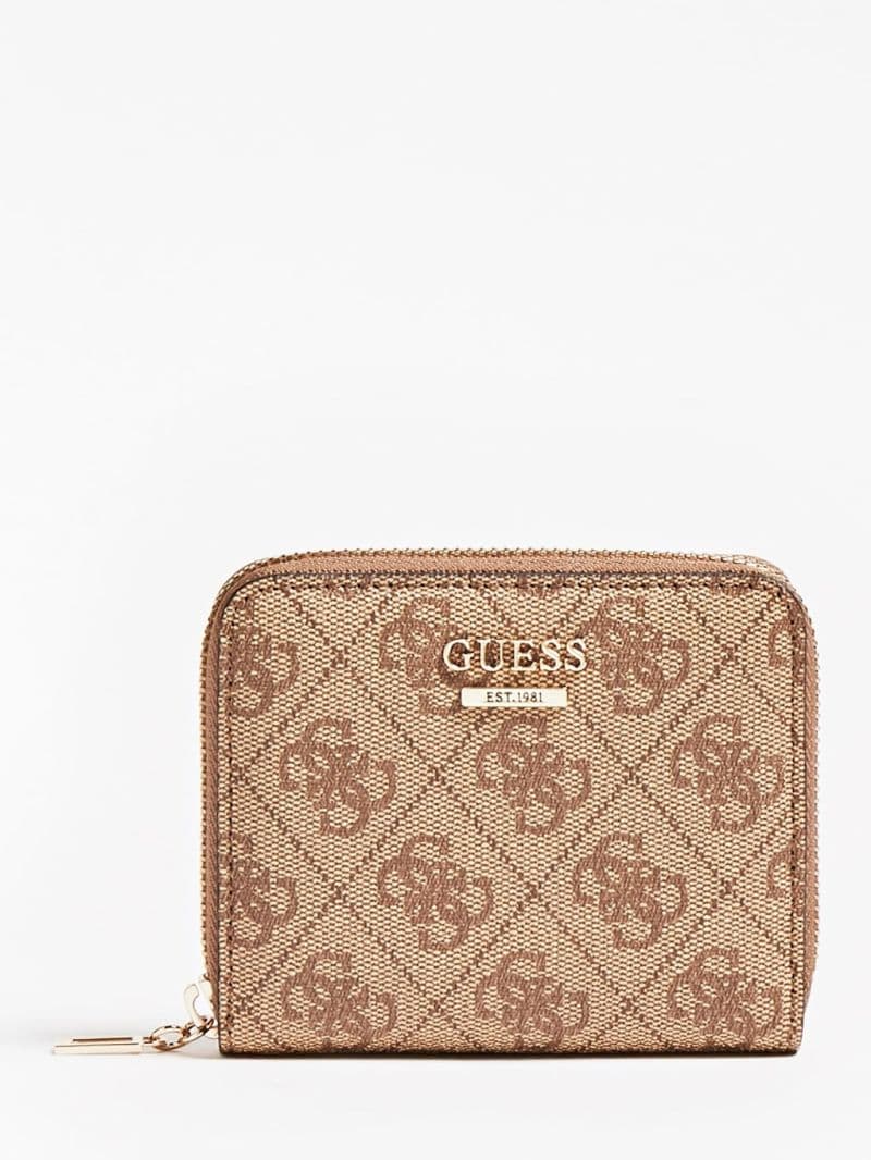 Guess Mini portefeuille zadie logo 4g — vue 1