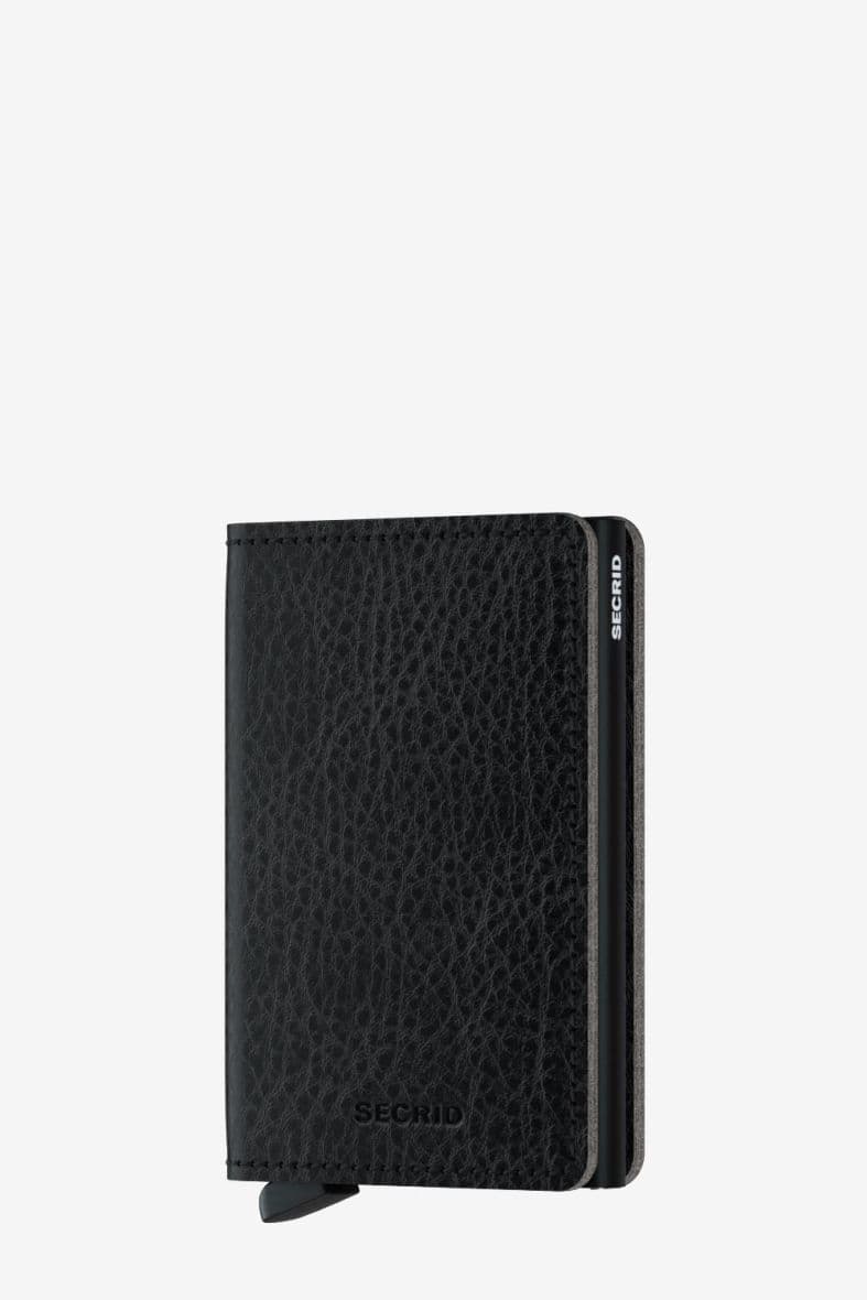 SECRID SLIMWALLET VEG BLACK-BLACK — vue 1