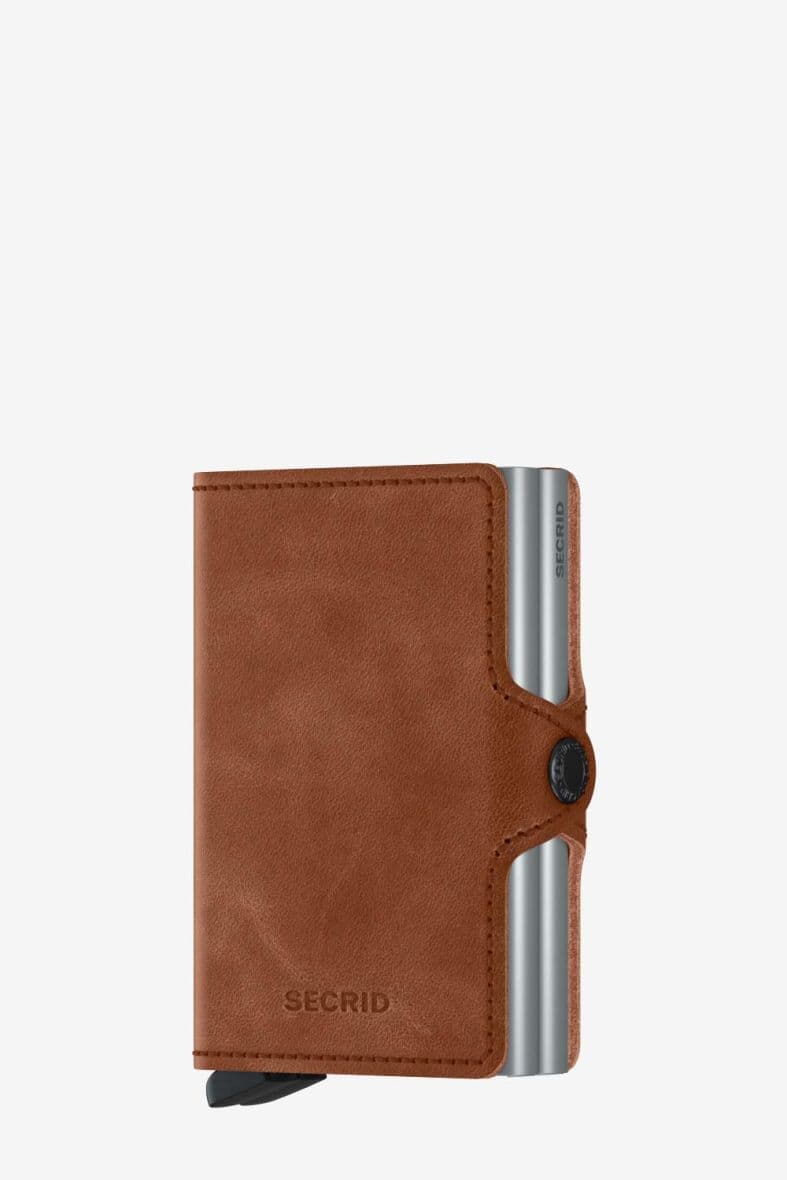 SECRID TWINWALLET VINTAGE COGNAC SILVER — vue 1