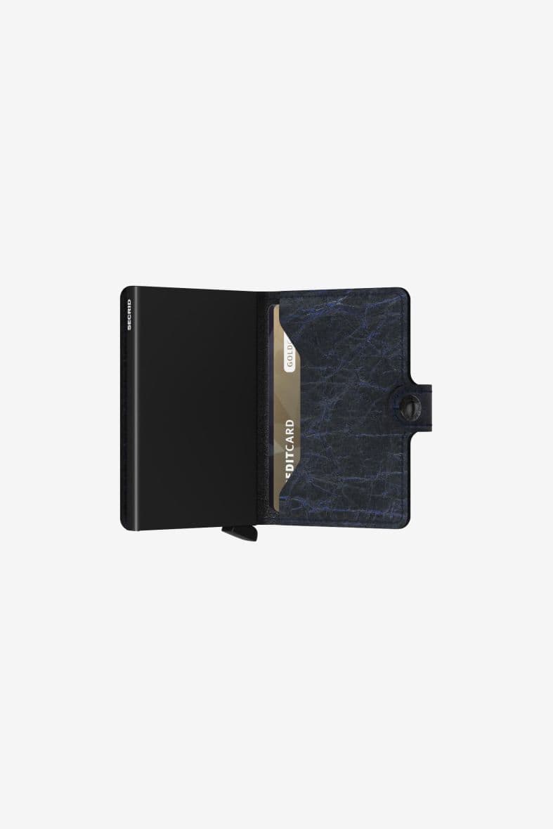 SECRID Miniwallet Crunch Blue — vue 3