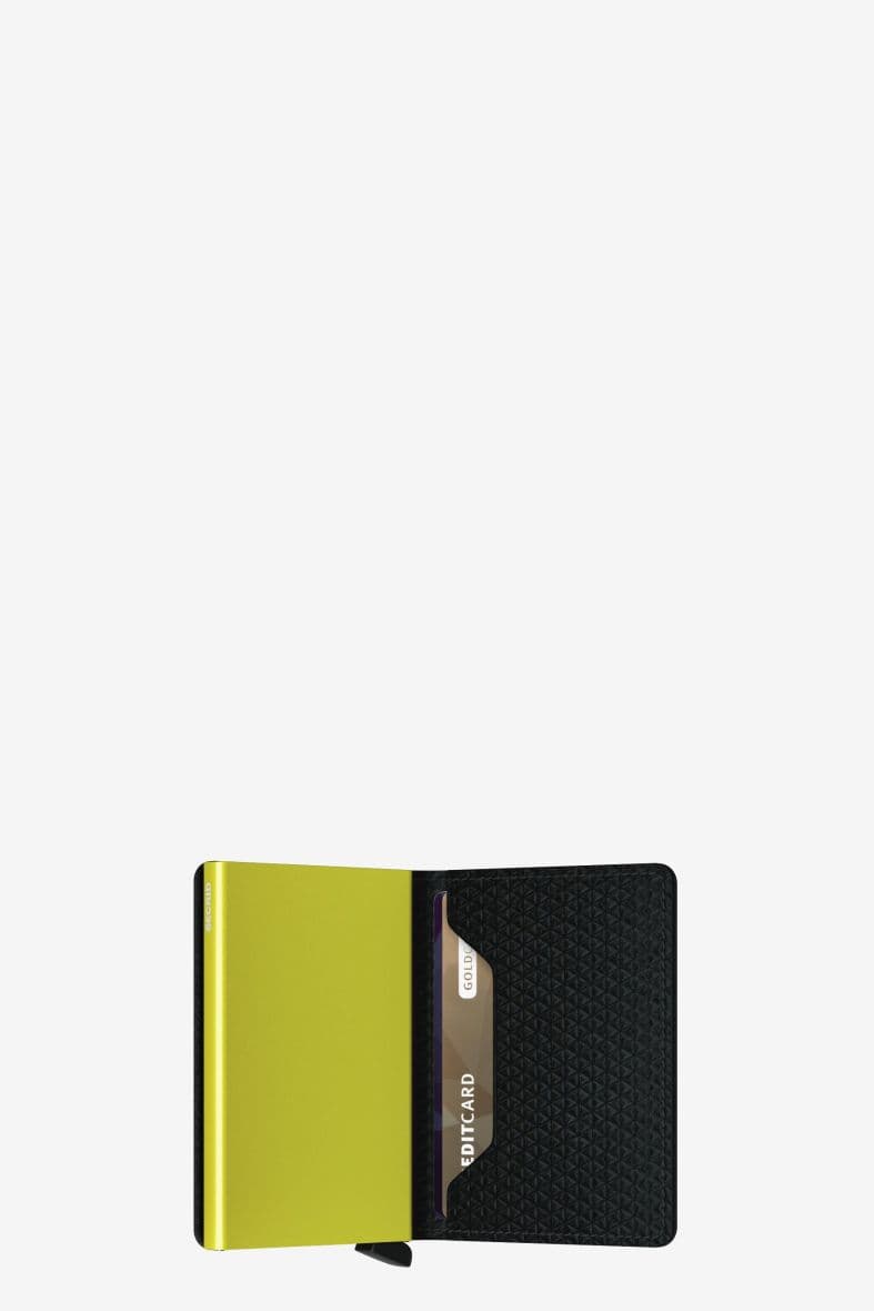 SECRID SLIMWALLET DIAMOND BLACK — vue 3