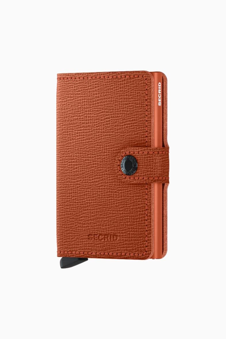 Secrid Miniwallet Crisple Pumpkin — vue 1