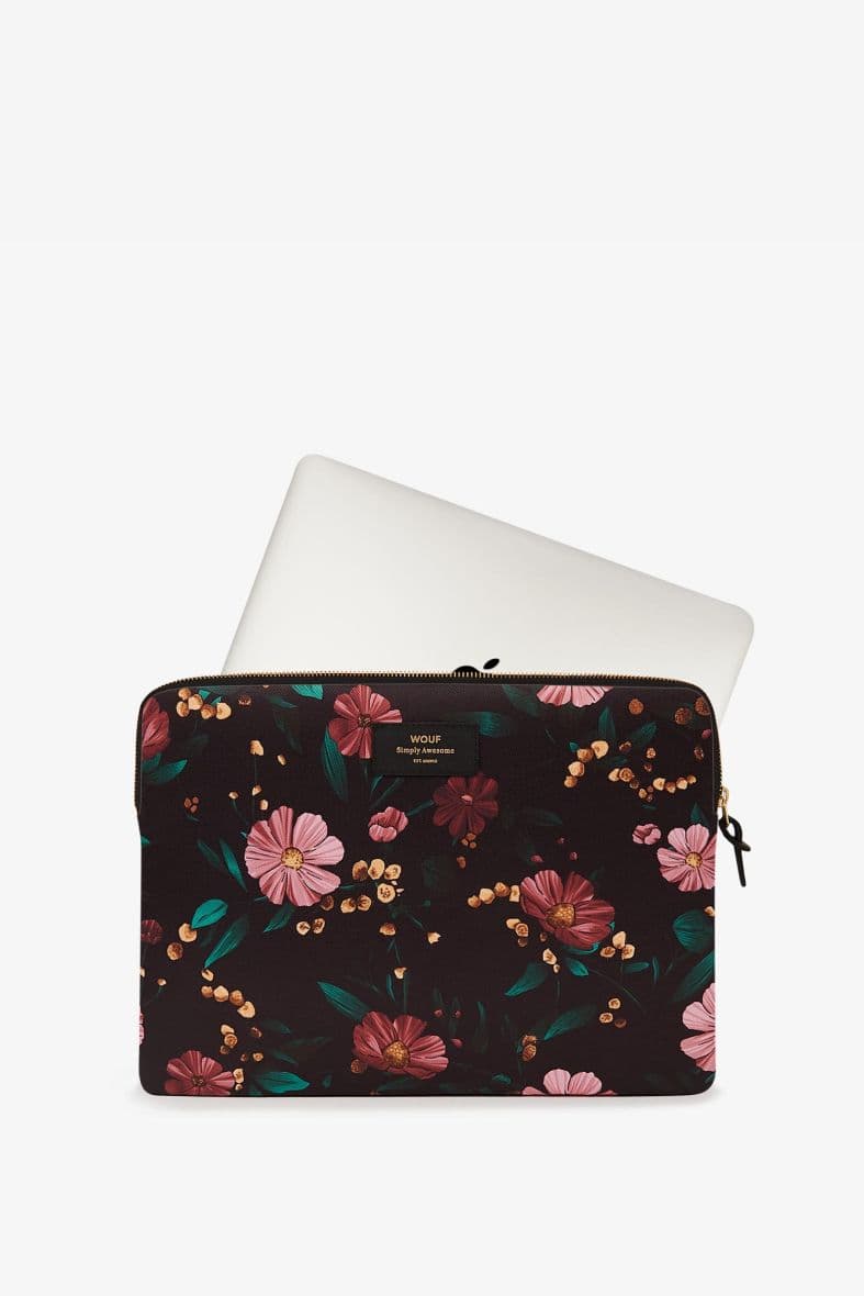 WOUF BLACK FLOWERS — vue 1