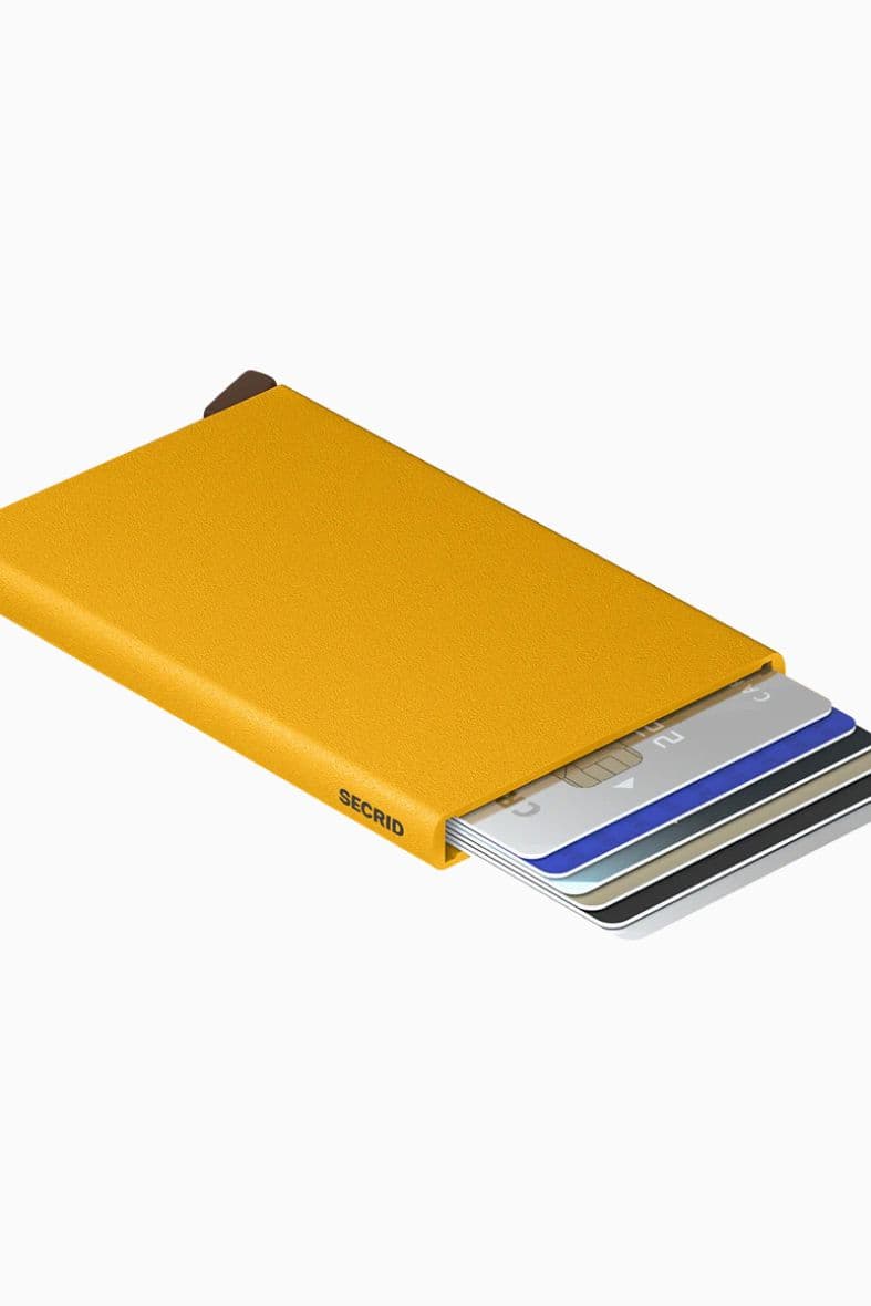 Secrid Cardprotector Ochre — vue 3