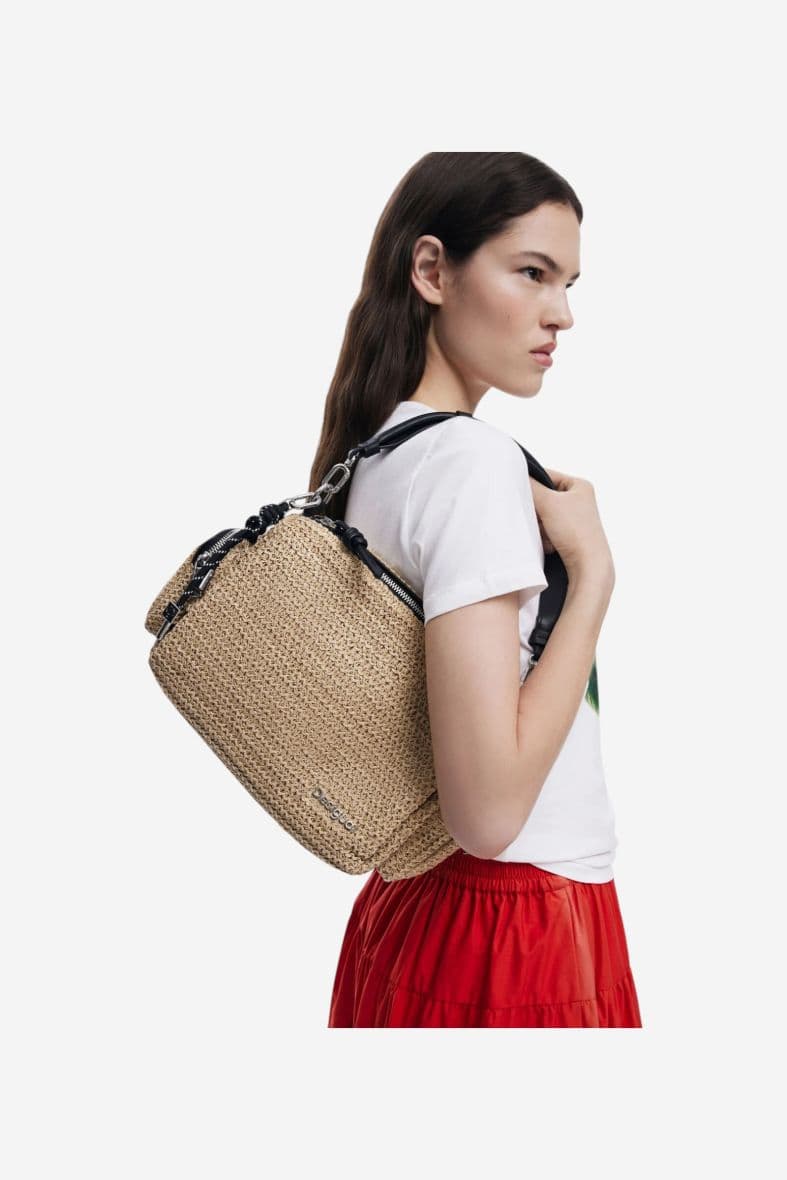 Desigual Half Raffia Habana — vue 2