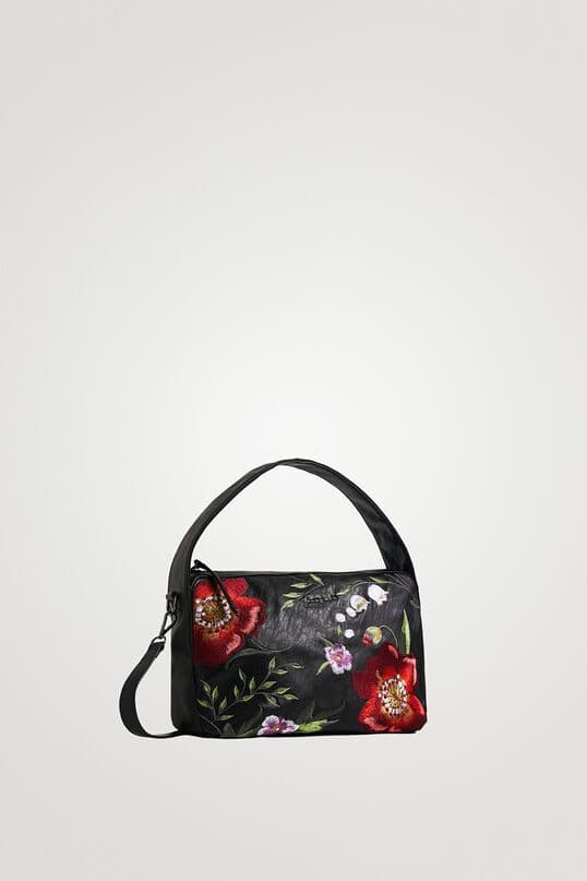 Desigual Sac à main en simili cuir brodé — vue 6