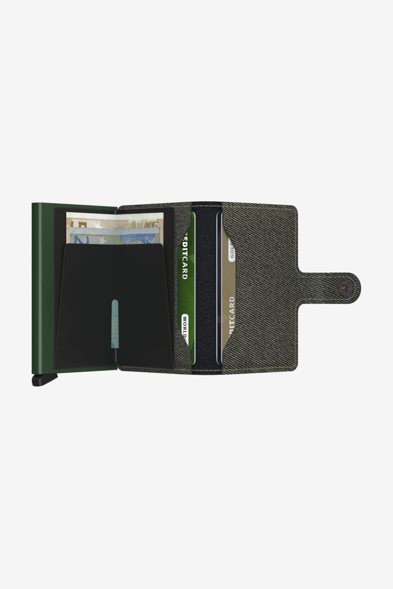 SECRID Miniwallet Twist Green — vue 5