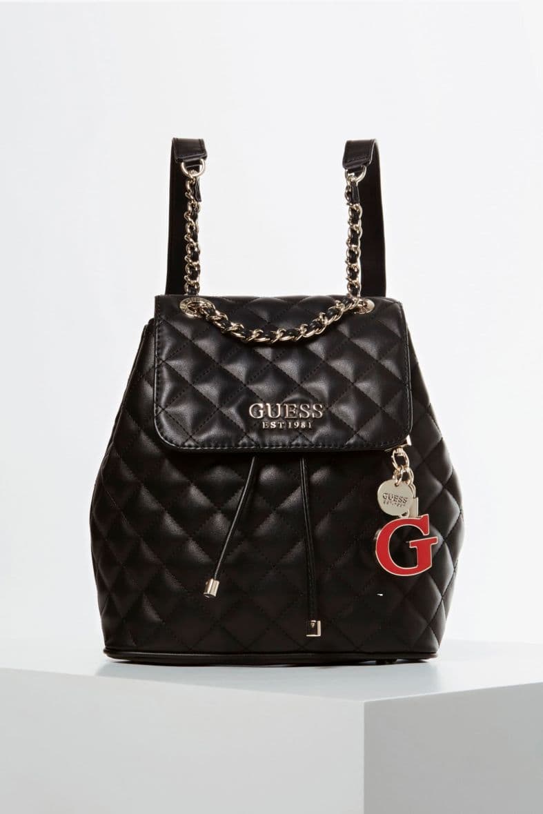 Sac à Dos Guess Melise Matelassé Vg766732 Noir