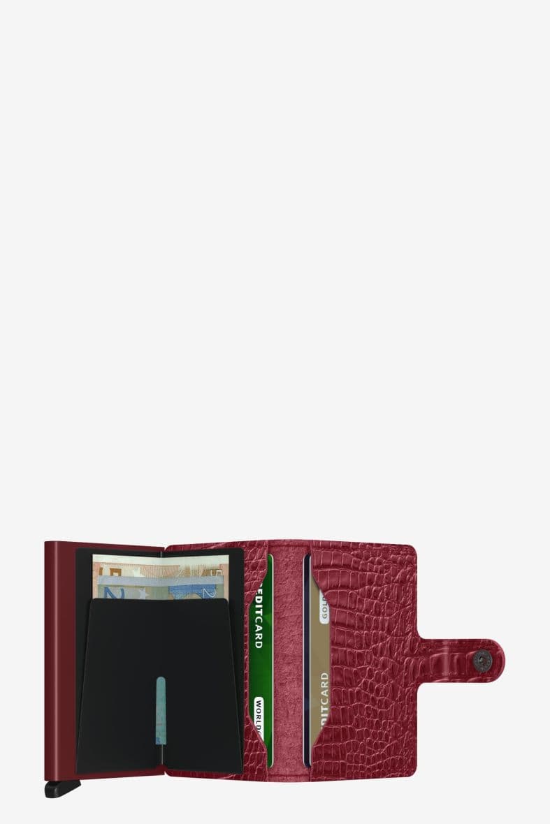SECRID MINIWALLET NILE RUBY — vue 5