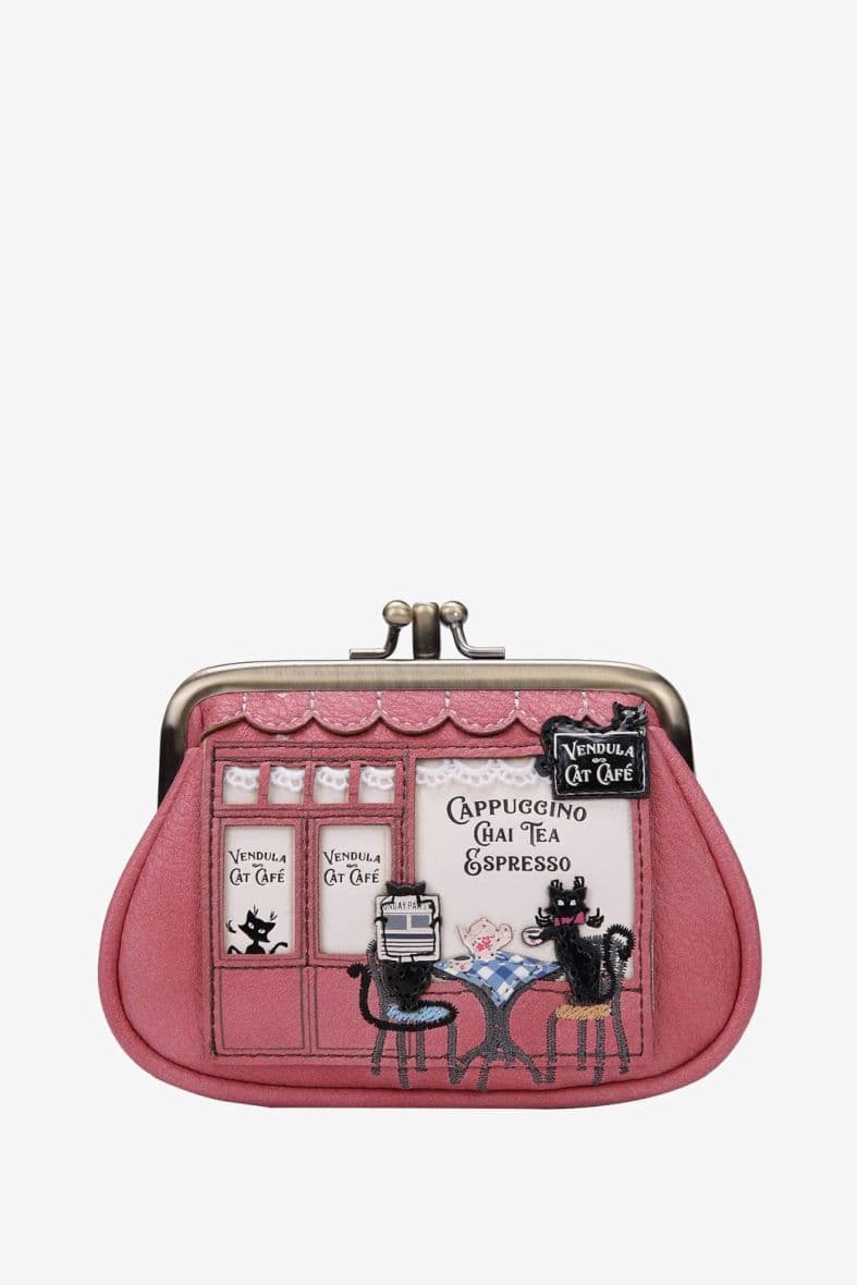 Porte Monnaie Vendula Cat Café Cc32520 Unique - Main Image