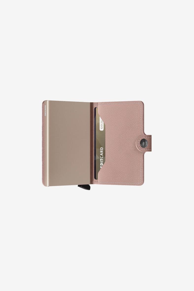 SECRID Miniwallet Crisple Rose — vue 3