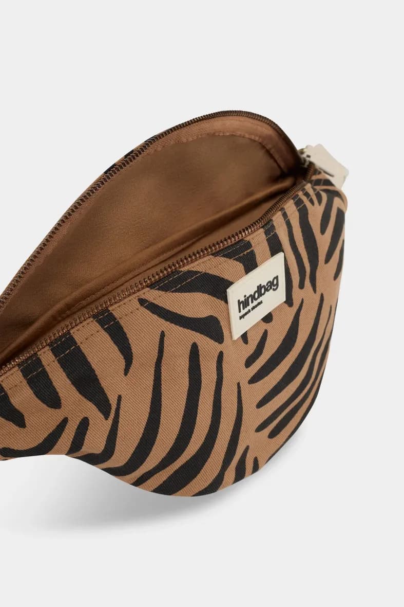 Hindbag Olivia Zèbre cannelle — vue 6