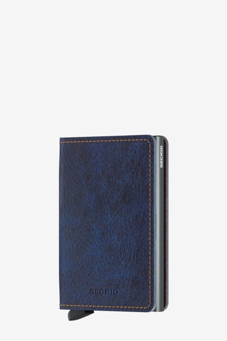 SECRID SLIMWALLET INDIGO 5-TITANIUM — vue 1
