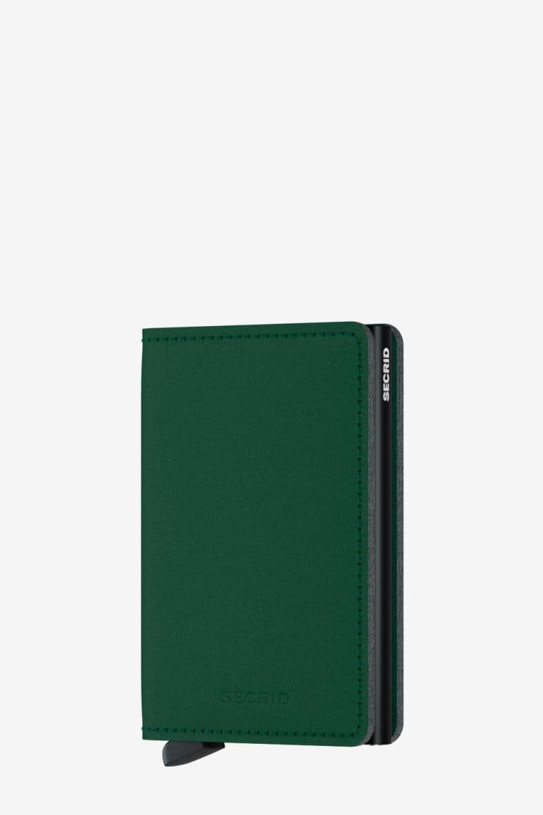 SECRID SLIMWALLET YARD GREEN — vue 1