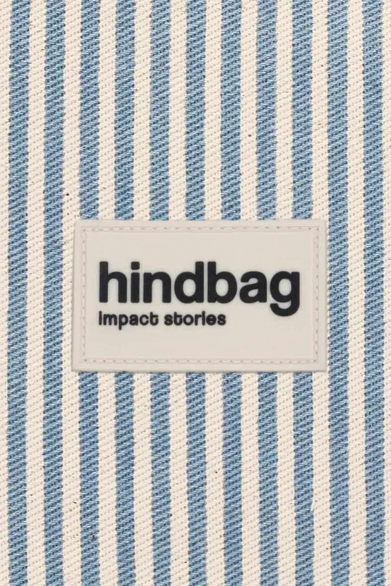 Hindbag Olivia rayures fines vertes — vue 5